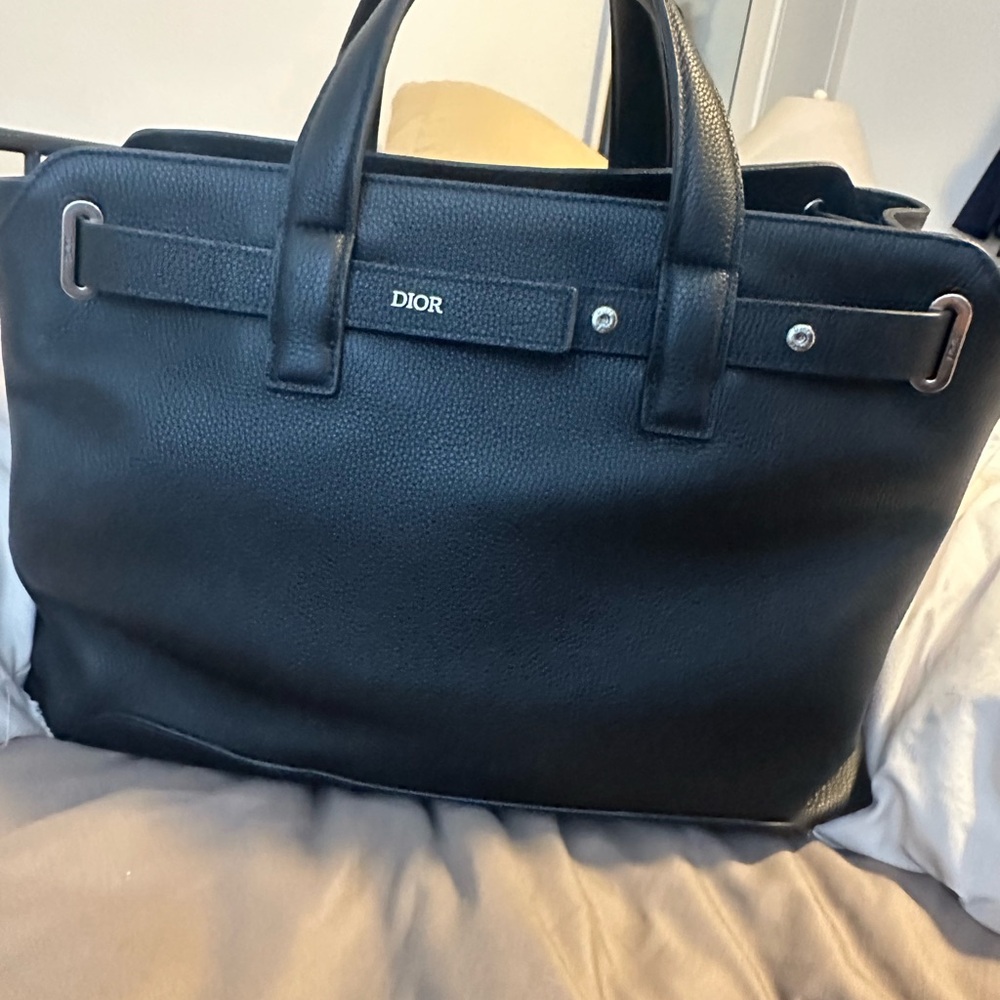 Dior Elegant Black Men's Briefcase